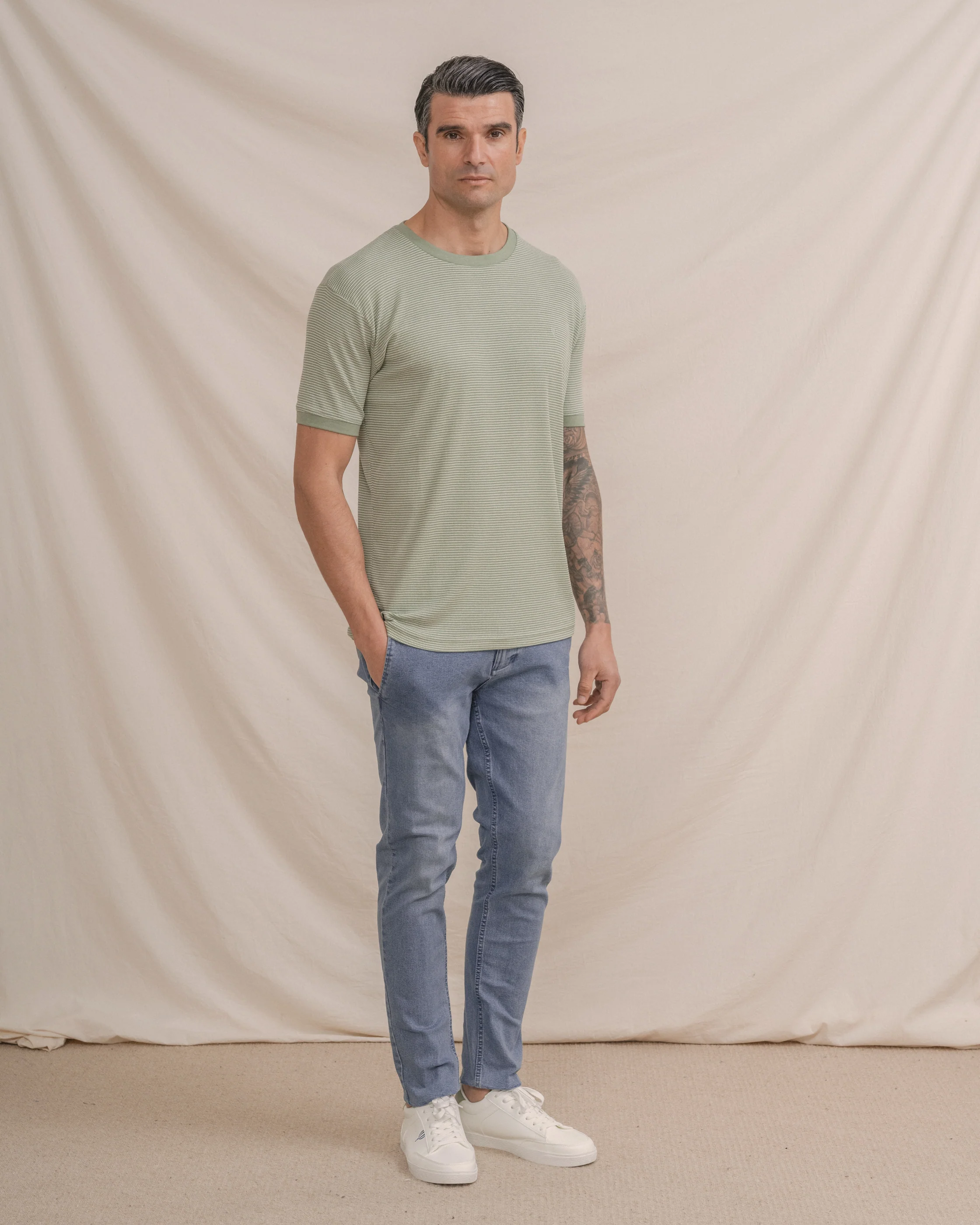 CAMISETA CUADRILLÉ VERDE - Image 4