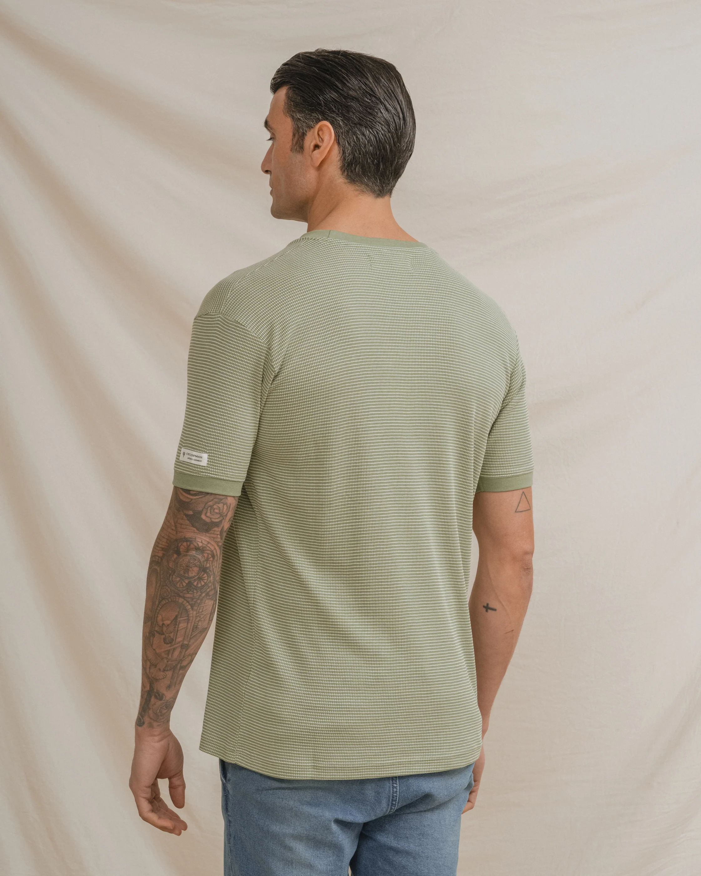 CAMISETA CUADRILLÉ VERDE - Image 5