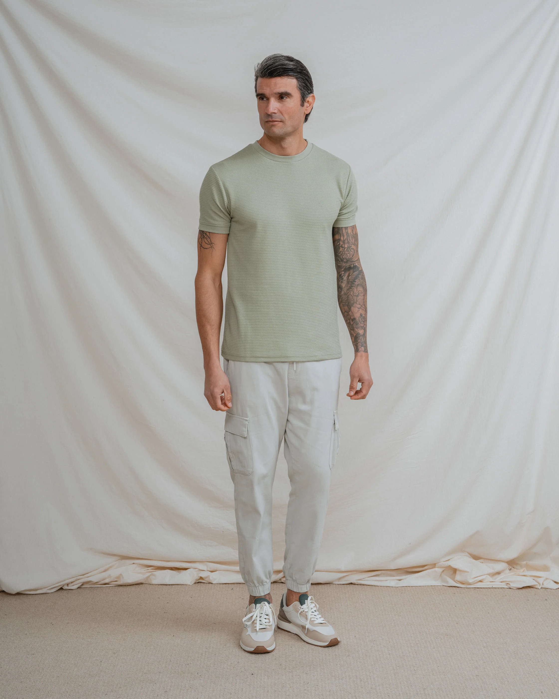 CAMISETA ESTRUCTURA VERDE - Image 3