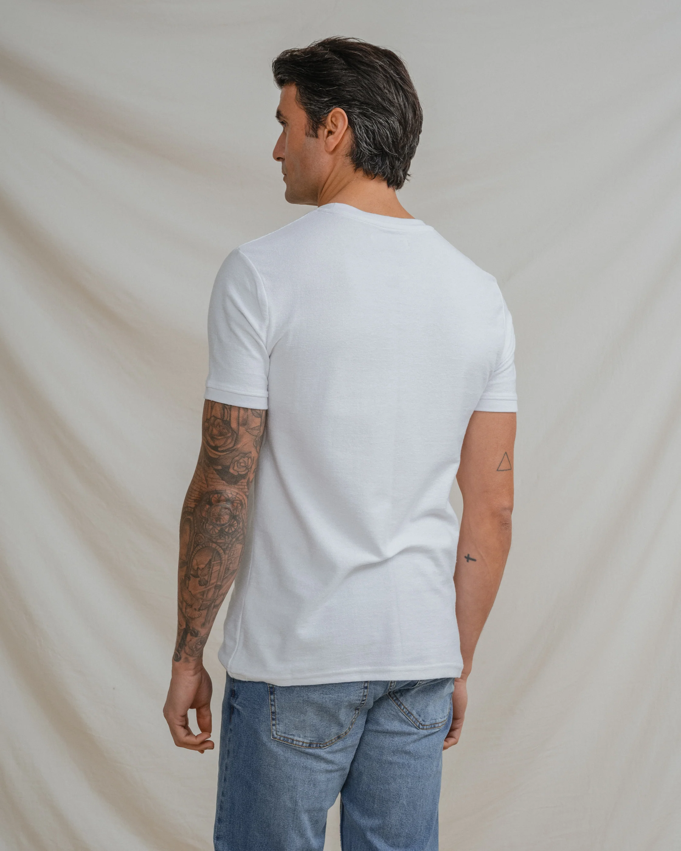 CAMISETA TEXTURA BLANCA - Image 4
