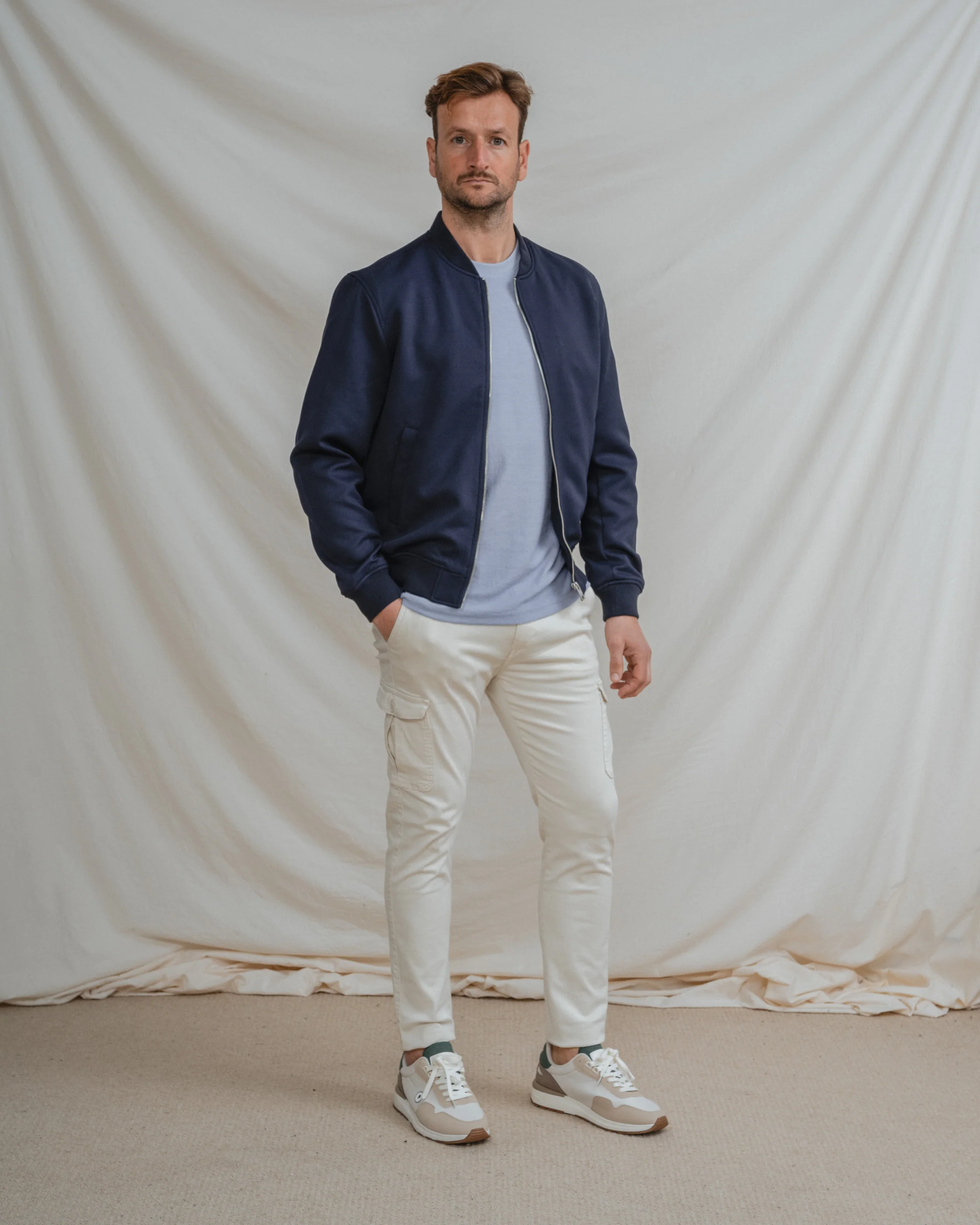 CAMISETA TEXTURA CELESTE - Image 5