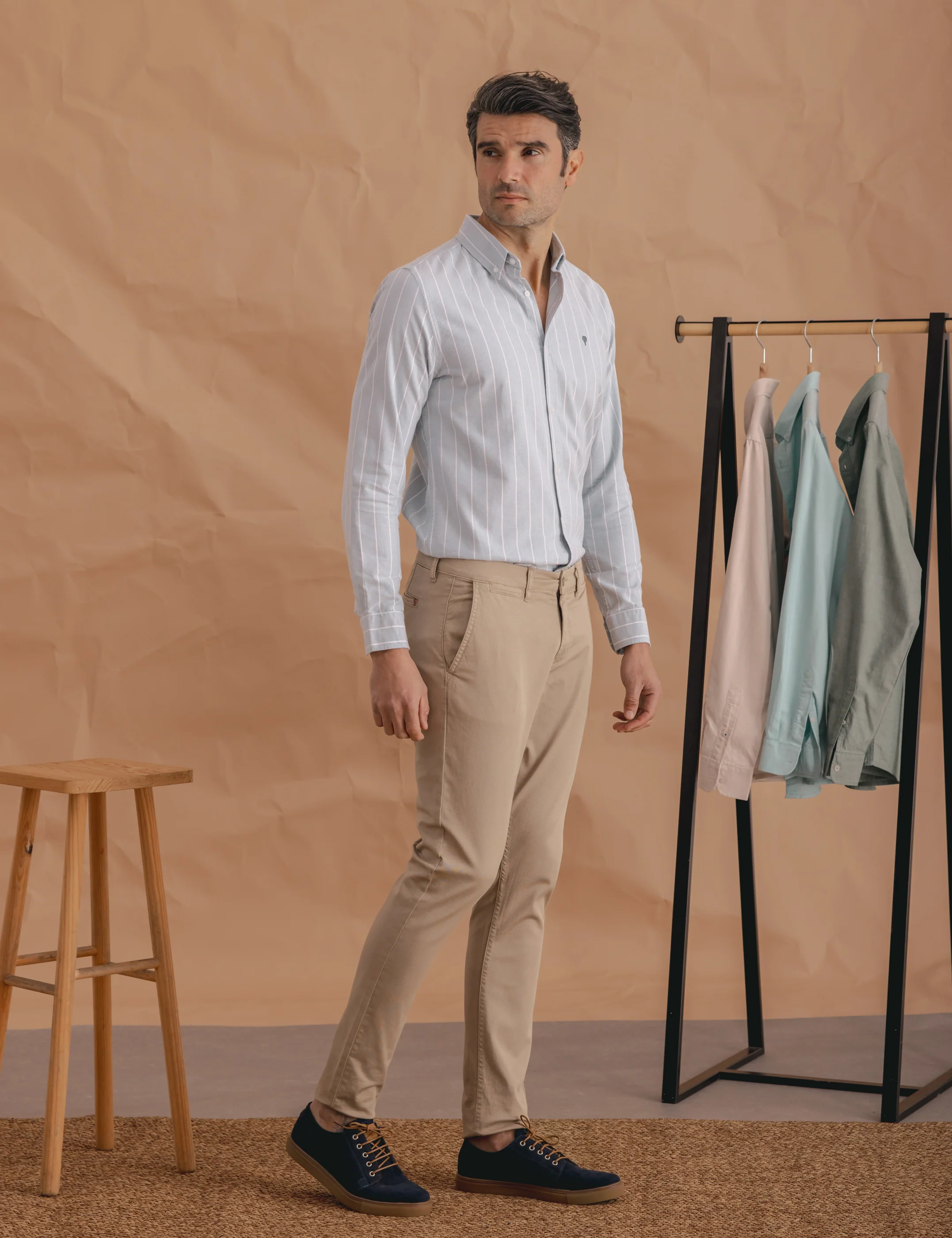 CHINO SKINNY CAMEL - Image 3