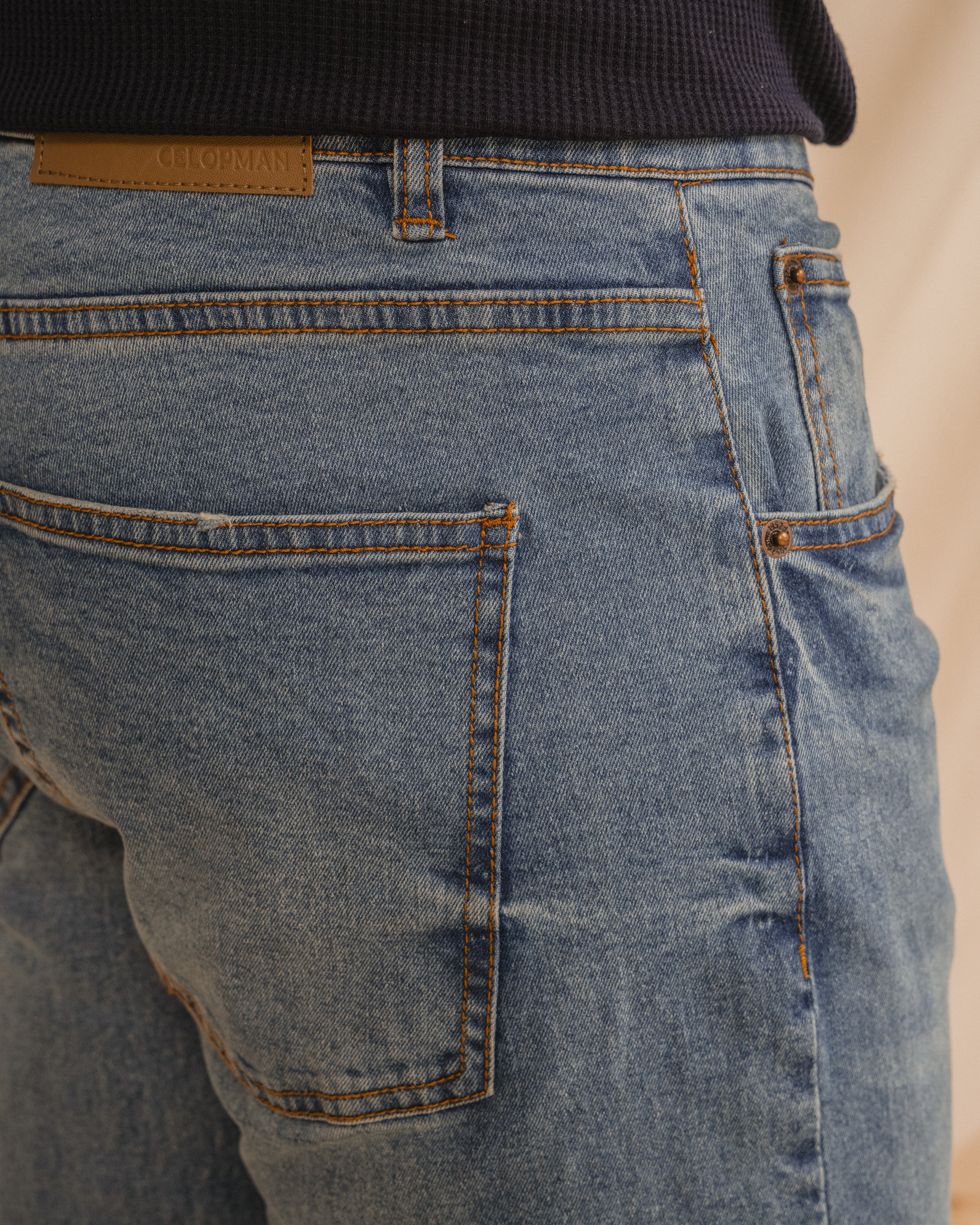 DENIM SLIM BÁSICO CELESTE - Image 4