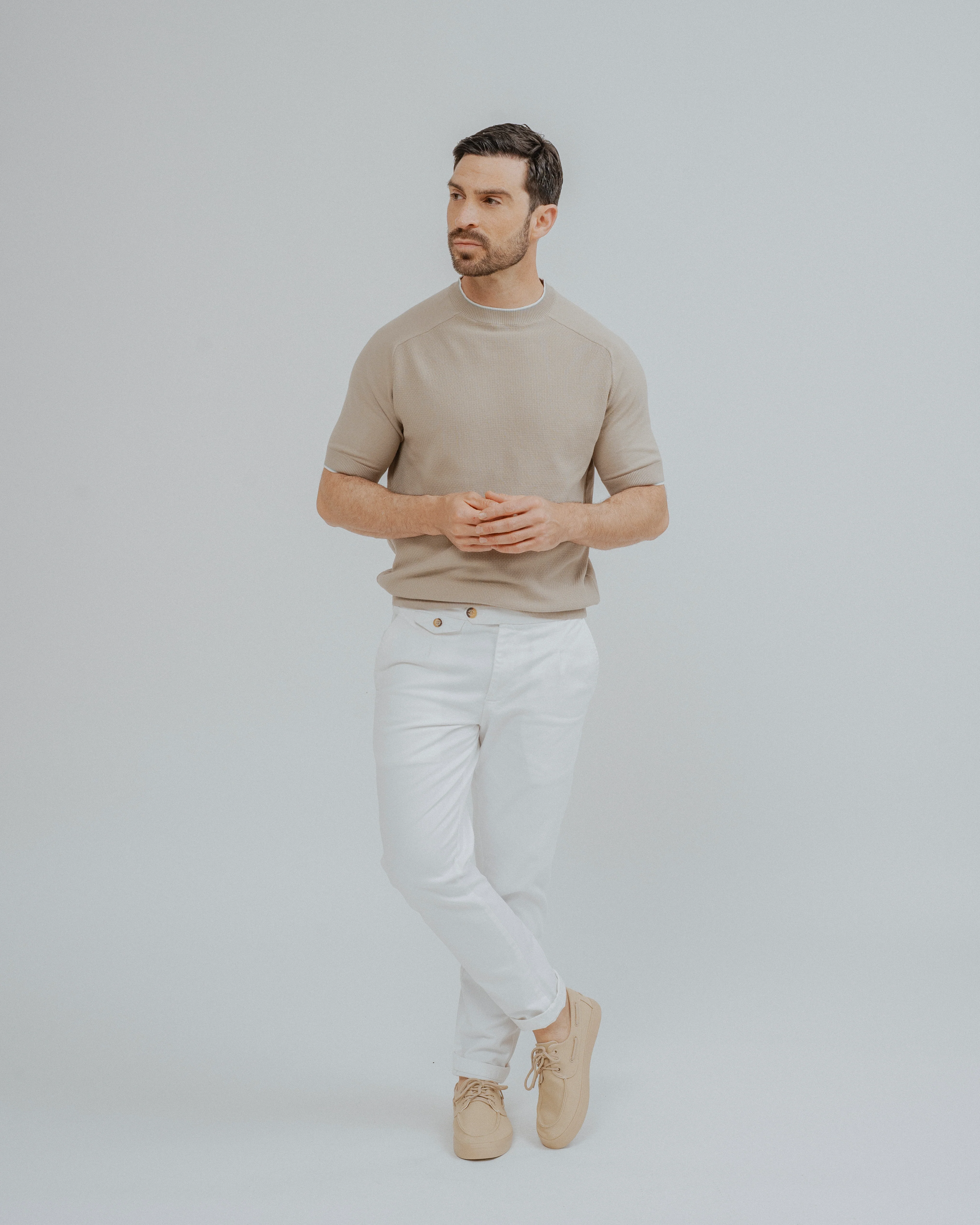 JERSEY CUELLO CAJA BEIGE - Image 3