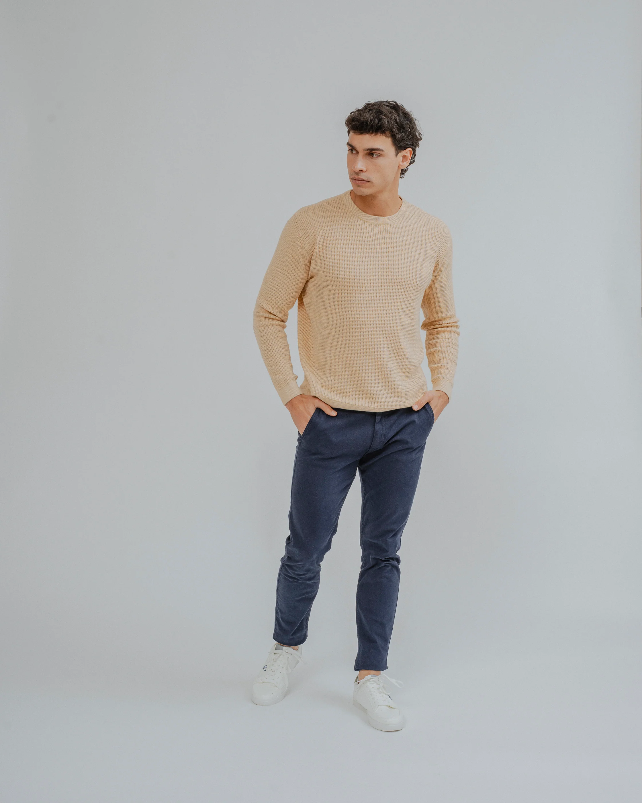 JERSEY ESTRUCTURA CUADRILLÉ AMARILLO - Image 4