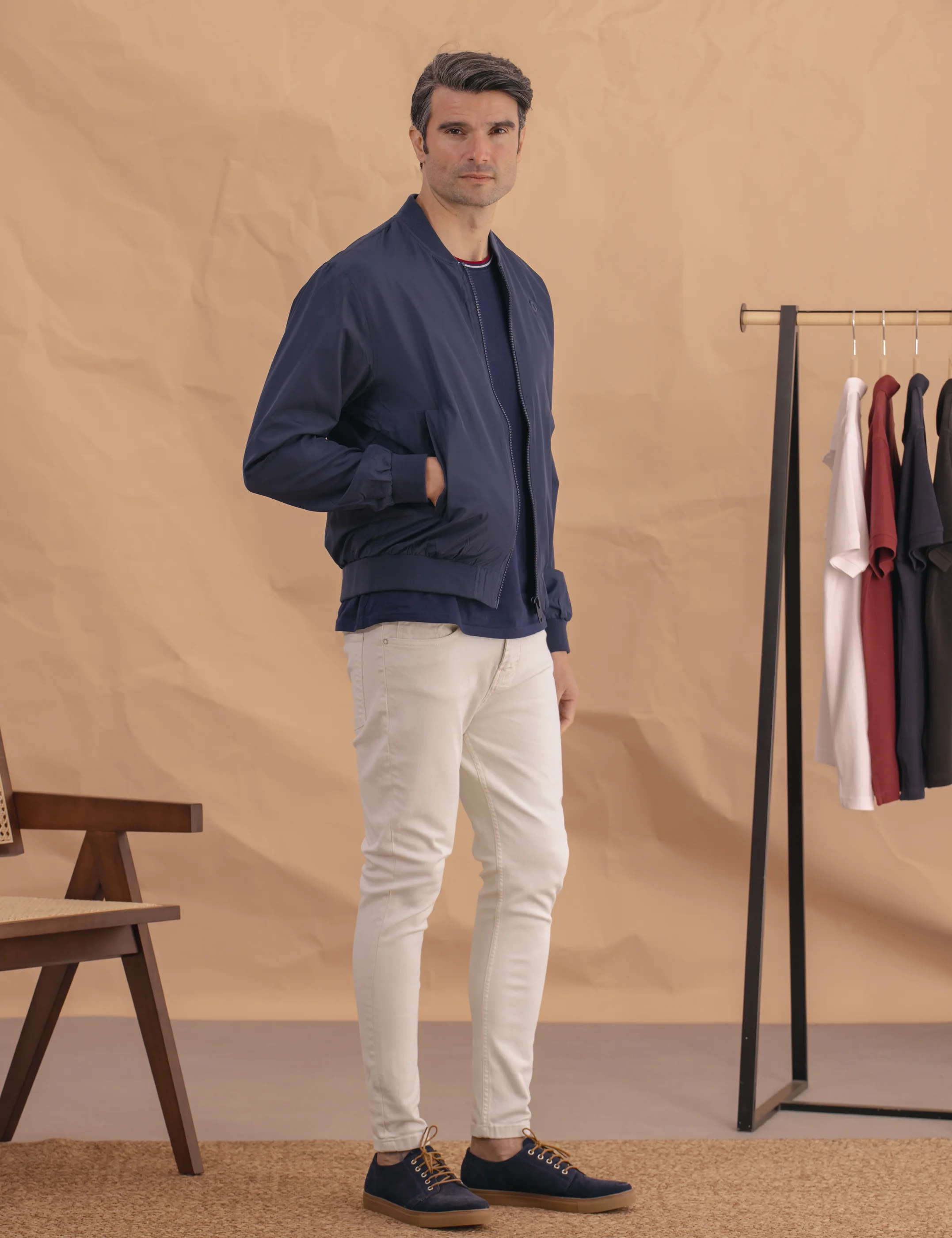 PANTALÓN 5 BOLSILLOS SKINNY BEIGE - Image 5