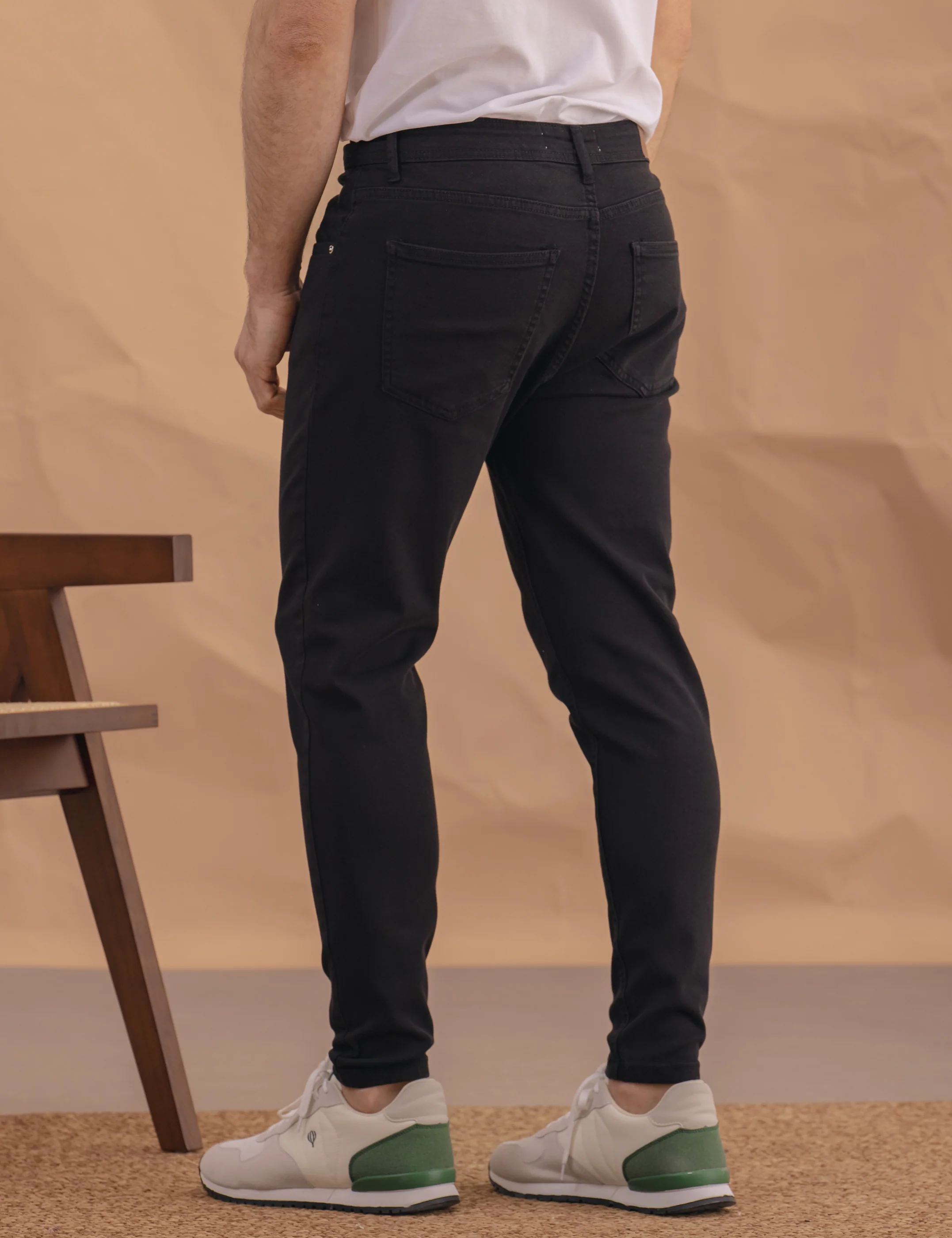 PANTALÓN 5 BOLSILLOS SKINNY NEGRO - Image 5