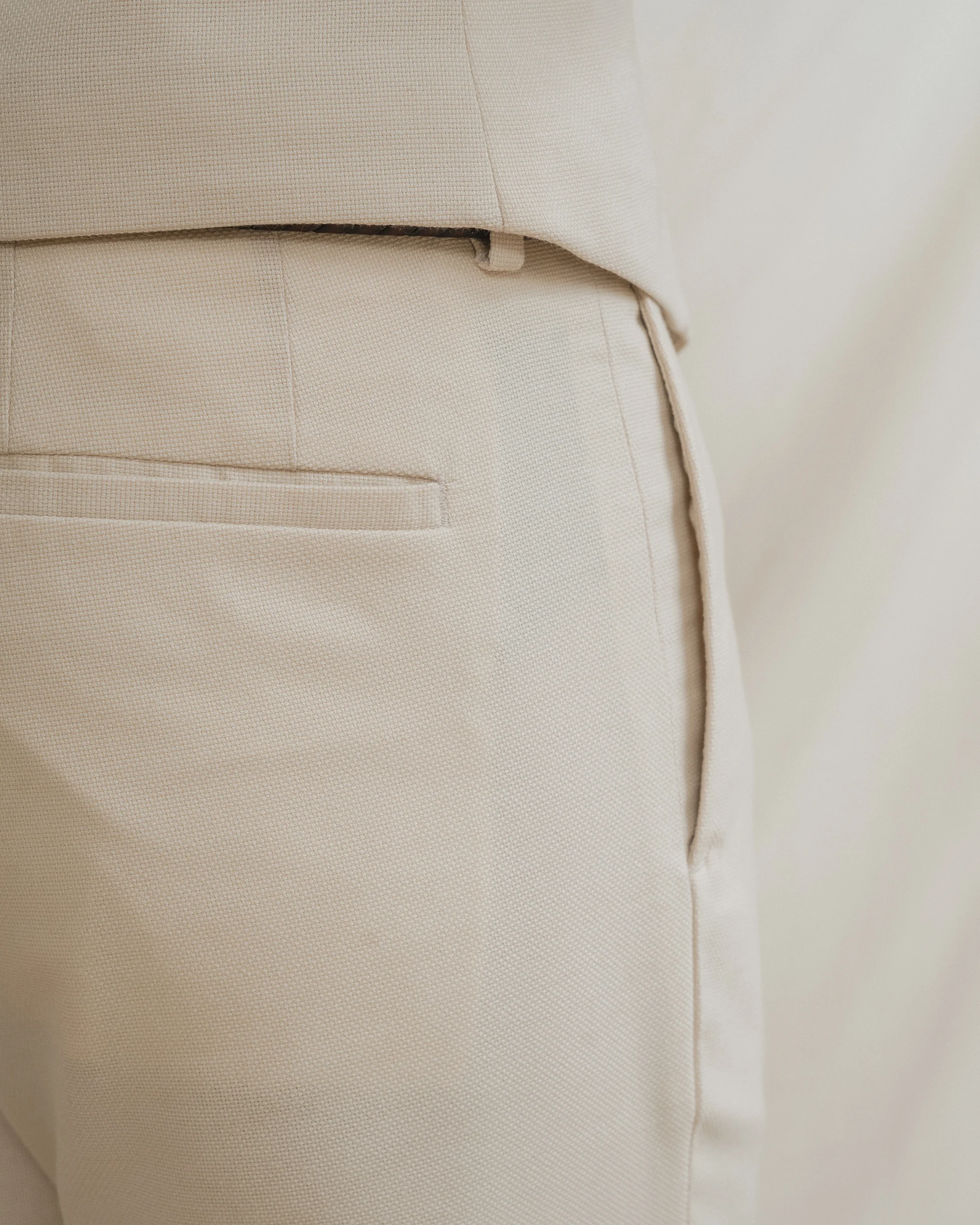 PANTALÓN DE TRAJE BEIGE - Image 3