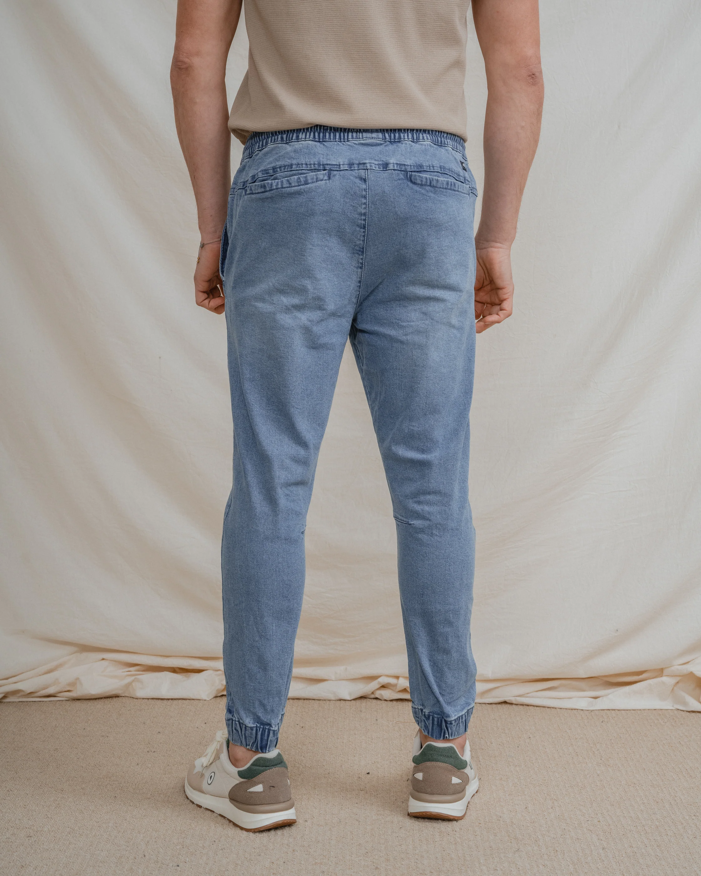 PANTALON JOGGER DENIM - Image 4