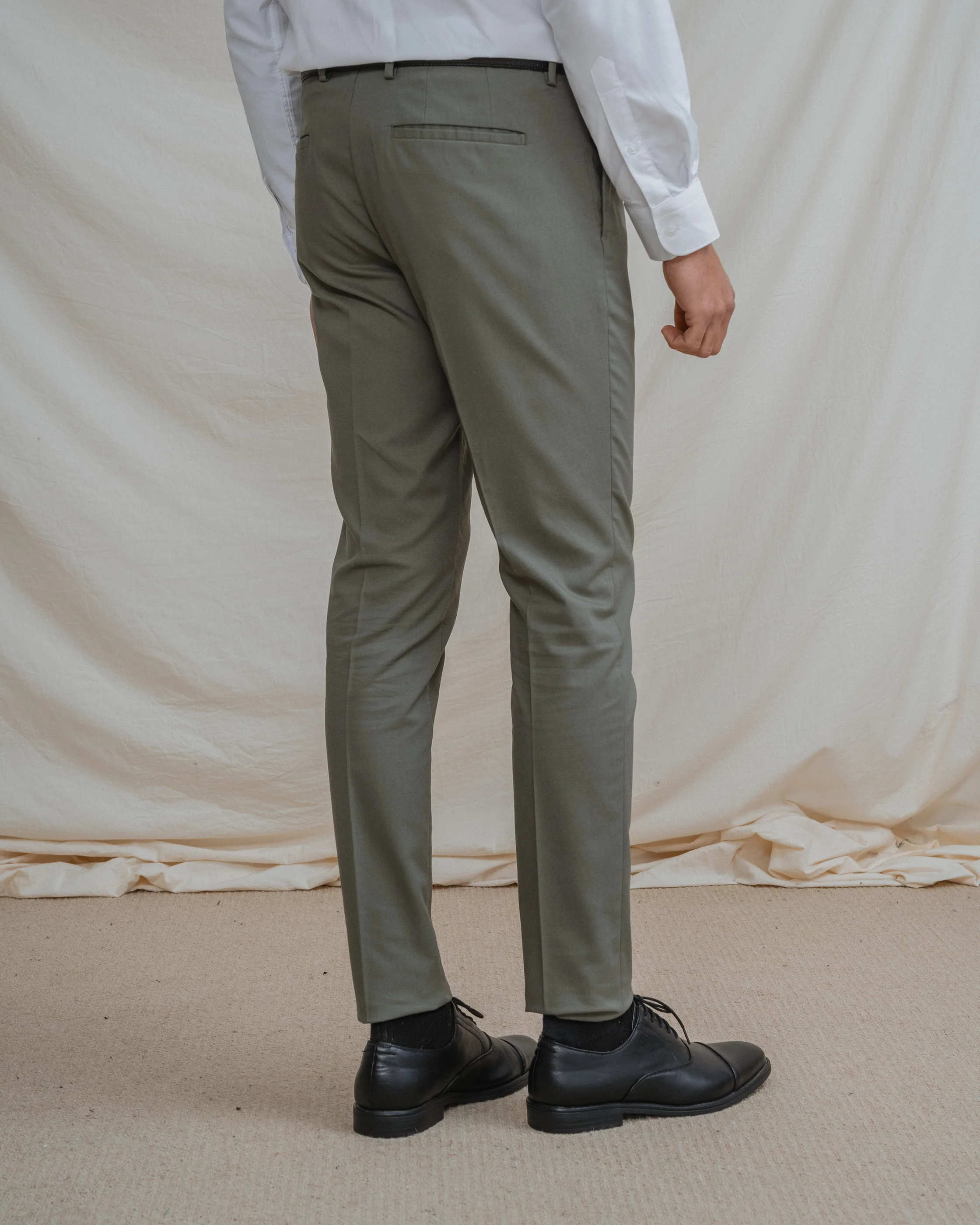 PANTALÓN TRAJE VERDE - Image 4