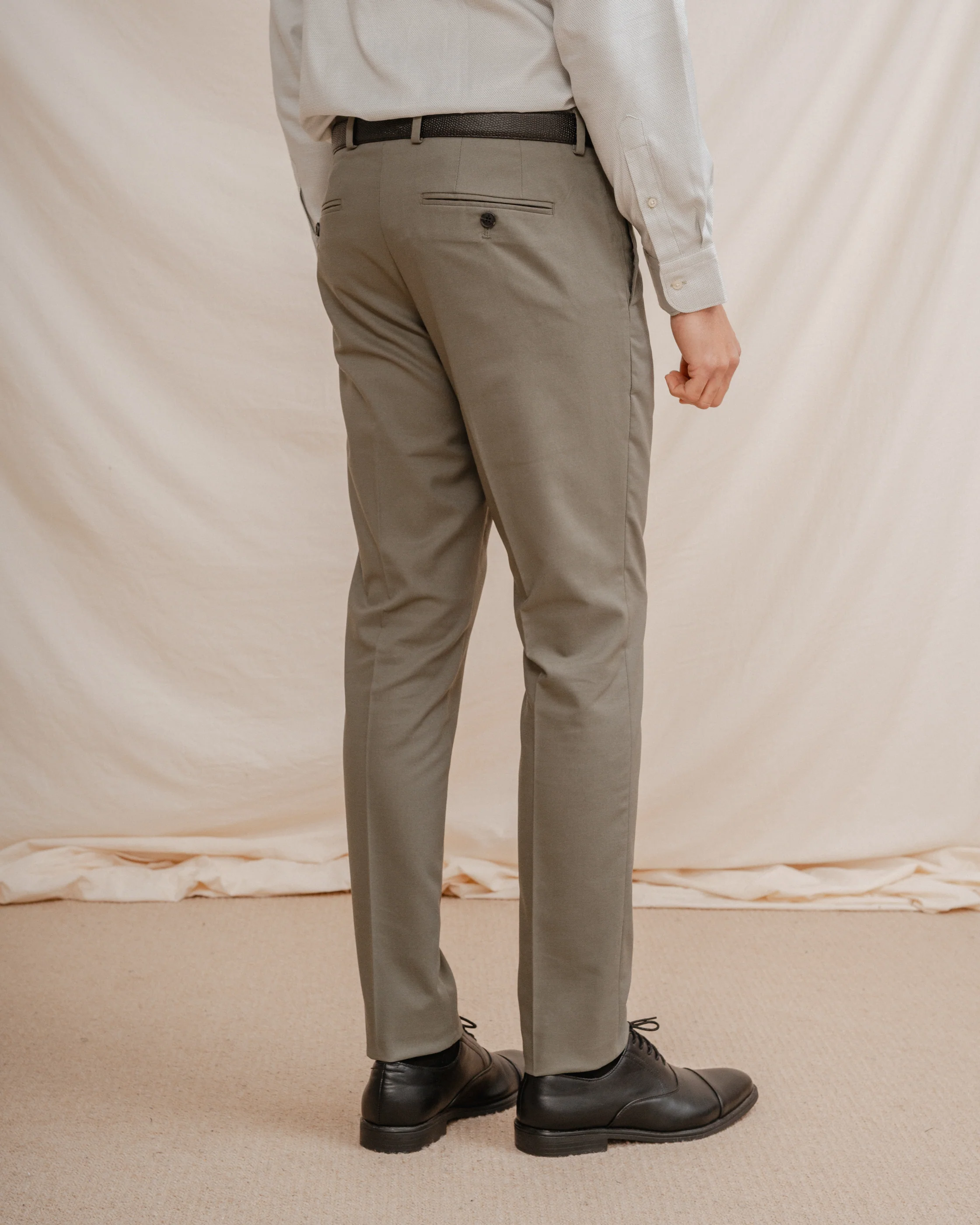 PANTALÓN TRAJE VERDE - Image 3